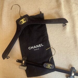 Authentic Chanel Boutique hangers and dust bag